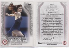 2018 US Olympic & Paralympic Team and Hopefuls Silver Ashley Wagner Rookie RC