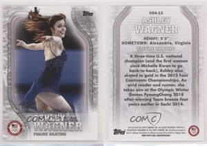 2018 US Olympic & Paralympic Team and Hopefuls Silver Ashley Wagner Rookie RC