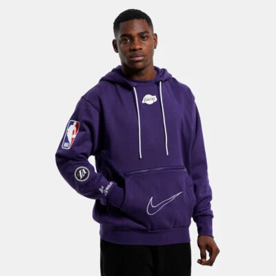 Толстовка с капюшоном мужская Nike NBA Los Angeles Lakers версия Courtside City размер S DN4725 535 - Изображение 1 из 4