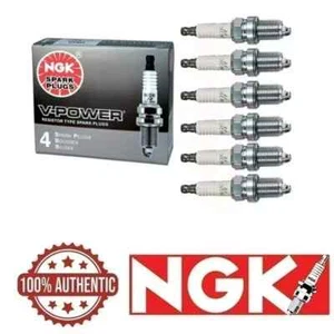 6x Spark Plugs NGK V-Power for 2007-2011 Jeep Wrangler 3.8L V6 Kit, Dodge, Mopar - Picture 1 of 5