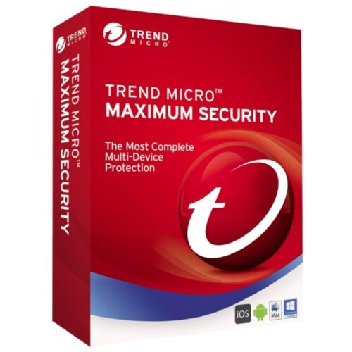 Trend Micro Maximum Security Internet AntiVirus Genuine Key