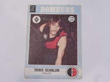 1977 SCANLENS CARD NO.131 DENIS SCANLON BOMBERS GOOD 