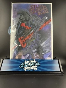 Silver Surfer Negro #4 Melocotón Momoko NYCC 24 Variante de Lámina Limitada a 1000 - Casi Nuevo - Imagen 1 de 3