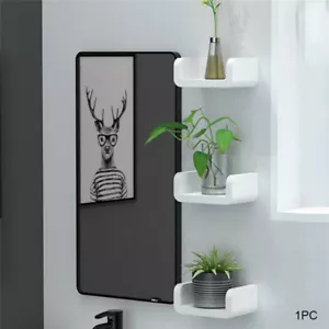 Punch Free Badregal selbstklebend Wandhalterung Aufbewahrung Regal einfach zu installieren - Bild 1 von 15