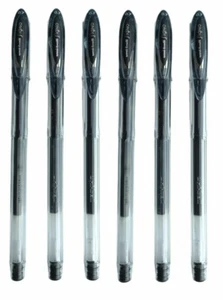 6 X UNI-BALL SIGNO UM-120 GEL TINTA RODILLO BOLÍGRAFO - 0,7 mm fino - tinta negra - Imagen 1 de 4
