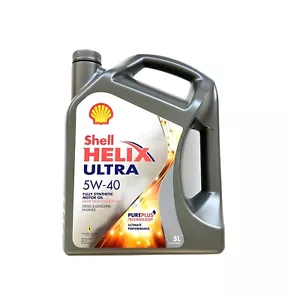 Shell Helix Ultra 5W-40 5W40 Fully Synthetic Engine Oil - 5 Litres 5L - Picture 1 of 12