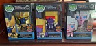 Funko Pop Digital! Cheetor  - Arcee - Blitzwing -Transformers - Lot Of 3