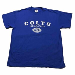Vintage 90s Indianapolis Colts T-Shirt Men’s XL NFL Football Team Logo Hipster