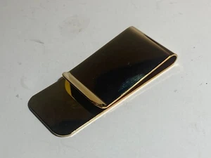 Vintage Elegant Gold Color Money Clip - Picture 1 of 6