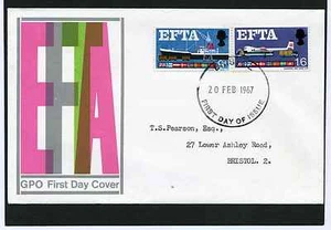 1967 EFTA (O) FIRST DAY COVER. SG 715-6 - Picture 1 of 1