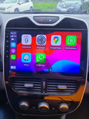 Für Renault Clio 4 2017-2019 32G Android 13 Autoradio CarPlay GPS Navi RDS BT - Bild 1 von 4