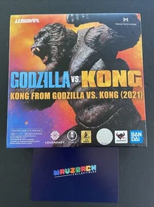 Bandai Tamashii S.H.MonsterArts Godzilla vs. Kong (2021) KING KONG New NIB 2022 - Picture 1 of 3