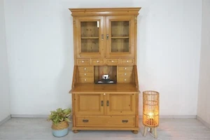 schöner Aufsatzsekretär im Landhausstil in Weichholz massiv, von Antik-Lux - Bild 1 von 10