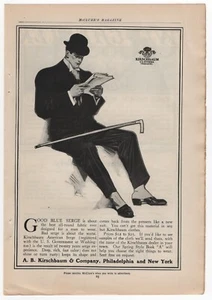 Antico annuncio stampa 1905, A. B. Kirschbaum NY, tute da uomo e fucili Winchester - Foto 1 di 4