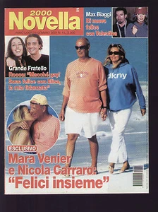 NOVELLA 2000 4/2001 ANNA FALCHI VALENTINA PACE BIAGGI MICKEY ROURKE INGERMANN - Picture 1 of 1