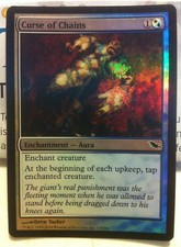Foil Curse of Chains - Shadowmoor - Magic: The Gathering - MTG
