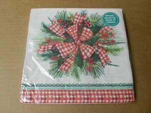 The PIONEER WOMAN Paper Napkins RIBBONS & BOWS 20 Ct 2Ply - Picture 1 of 2