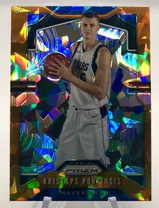 2019-20 Panini Prizm #76 Kristaps Porzingis Orange Ice Dallas Mavericks - Picture 1 of 2