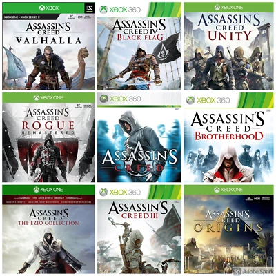 Assassin's Creed Xbox One Xbox 360 Games - Choose Your Game - Image 1 of 4