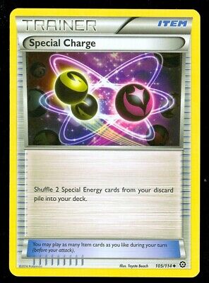 Pokemon SPECIAL CHARGE 105/114 - XY Steam Siege - MINT