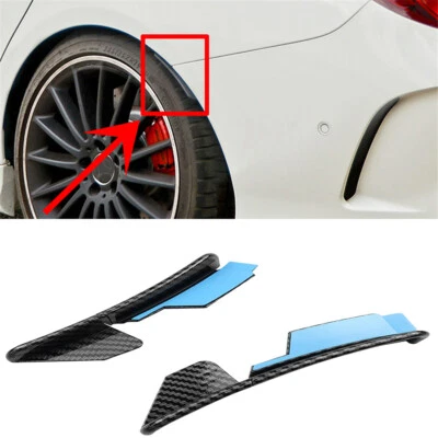 1 Pair Rear Bumper Wheel Eyebrow Lips For Mercedes Benz C117 CLA45 AMG 2013-2019 - Image 1 of 4