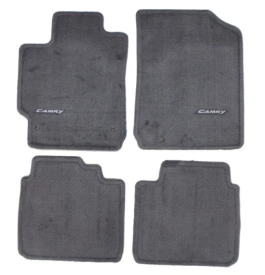 OEM Genuine Toyota Carpet Floor Mats 4PC Dark Gray PT206-32100-12 (07-11 Camry) - Image 1 of 3