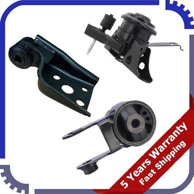 Juego de 3 piezas de motor y montaje de puntal de par para Toyota Prius C 1,5 L-L4 2012-2019 Foto 1 de 4