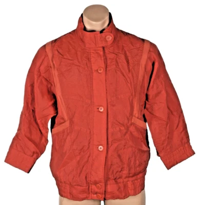 Vintage Crosswinds Red button up lightweight racing track jacket mens Medium - Image 1 of 4