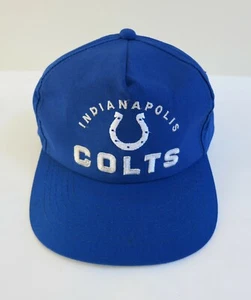 Vintage Indianapolis Colts Hat Cap by Sports Specialties NFL, Snapback Blue - Picture 1 of 8