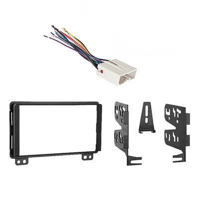 Lincoln Navigator 2004-2006 w/ OE NAV & THX Audio DDIN Radio Harness Dash Kit - Image 1 of 3