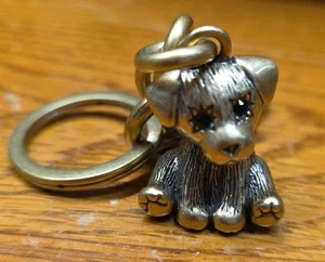 Coach Creatures Puppy Bag Charm Gold CC568 Excellent Pre-owned Condition  - Picture 1 of 6