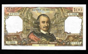 Billet de 100 Francs Corneille 04/02/1977 SUP +++ ( 031* ) - Picture 1 of 3