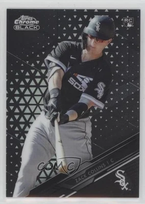 2020 Topps Chrome Black Refractor /199 Zack Collins #73 Rookie RC - Image 1 of 2