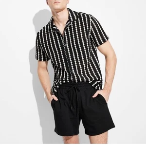 Herren Original Use Frottee Strick Shorts Schwarz XL Neu mit Etikett - Bild 1 von 8