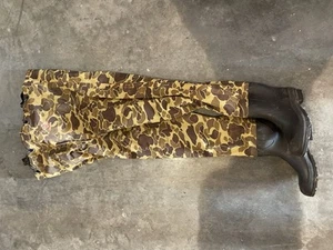 Red Ball Brown Chest Waders w/Foot Boot, Insulated, w/Suspenders No belt Size 12 - Picture 1 of 9