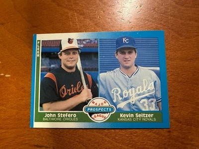 1987 Fleer Glossy #652 Kevin Seitzer Rookie RC - Image 1 of 2