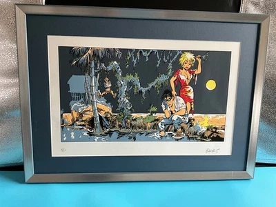 Natascha, Gerahmter Druck Hommage an Eisner 2014, limitiert 9 von 50 Stück - Bild 1 von 4