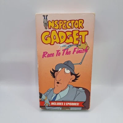 Inspector Gadget: Race to the Finish- Parts 1 & 2 (VHS, 1983)  - Image 1 of 4