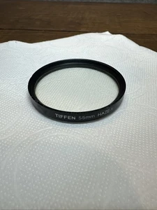 Accessorio obiettivo filtro vintage Tiffen 55 mm HAZE-1 fotografia focale fissa - Foto 1 di 10