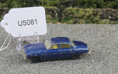 Husky UK Blue #1 Jaguar Mk 10 car Poor to fair FNQHotwheels U5081 - image 1 of 4