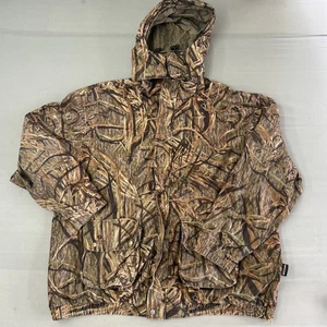 Vintage Hodgman Multi-Guard Camo Jagdjacke Mossy Oak Herren Größe 3XL Vogel Ente - Bild 1 von 7