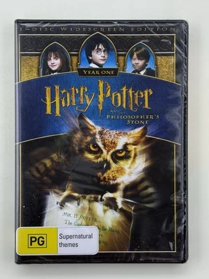Harry Potter And The Philosopher's Stone (DVD, 2001) New & Sealed Region 4 - image 1 of 2