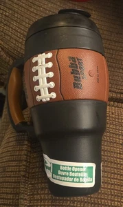 9" Bubba Sport Plastikbecher. Fußball Motiv. Mit Flaschenöffner. - Bild 1 von 4