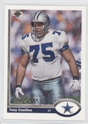 1991 Upper Deck Tony Casillas #696 - Image 1 of 2