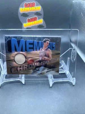 2005 Toppps Chrome Pau Gasol Game Worn Shorts 441/500 - Image 1 of 2