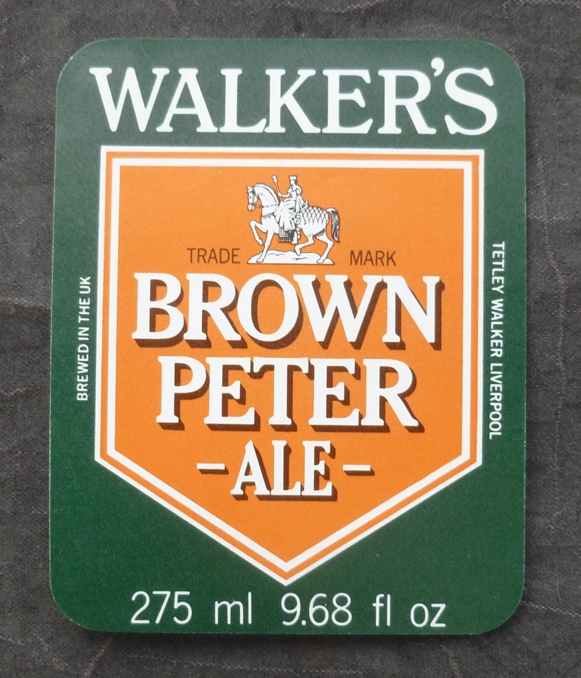 Vintage Beer Label, Liverpool ( Tetley Walker ) - Image 1 of 1