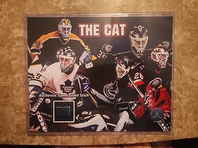 Felix Potvin Toronto Maple Leafs Game Used Stick Picture With Coa — 第 1/2 张图片