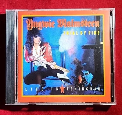 YNGWIE MALMSTEEN - TRIAL BY FIRE LIVE IN LENINGRAD ( CD, 1989 ) Foto 1 de 3