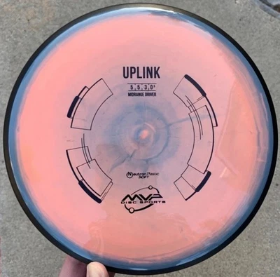 Axiom MVP Neutron Soft Uplink Transitional Color Swirl Natural Beauty Disc Golf - Image 1 of 4