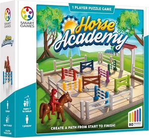 Smart Games Horse Academy - Includes 80 Challenges - Picture 1 of 3
